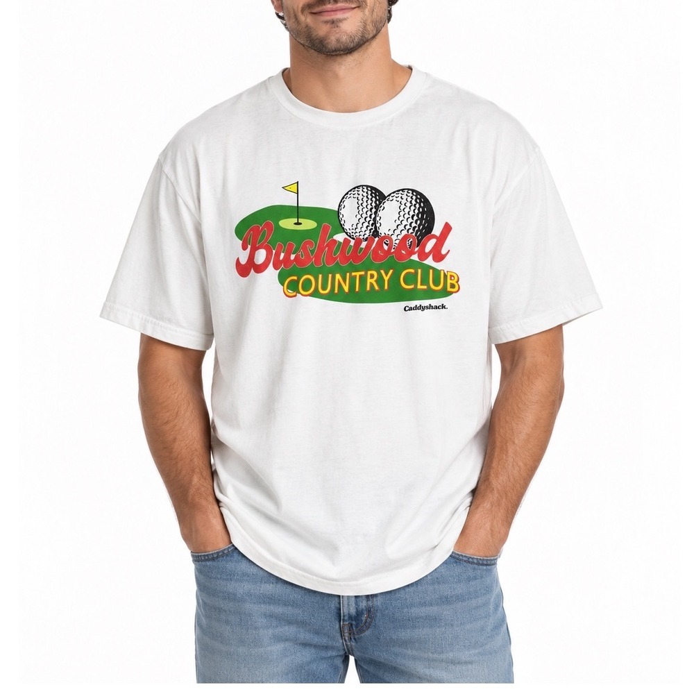 Old Navy Caddyshack Bushwood Country Club Graphic T-Shirt Mens XXXL White Tee